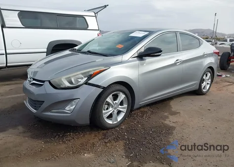 2016 Hyundai Elantra Value Edition из США, поврежденный, VIN KMHDH4AE8GU484249